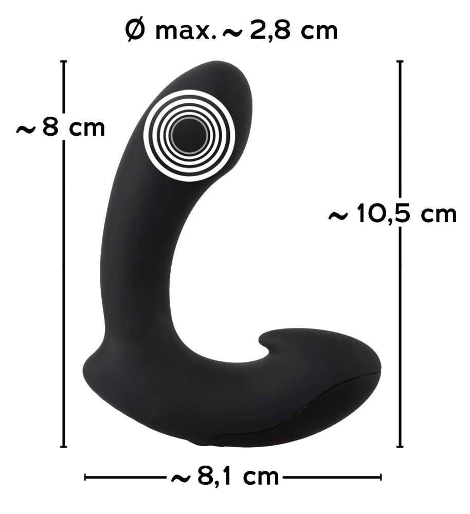 Prostate Butt Plug with Vibration