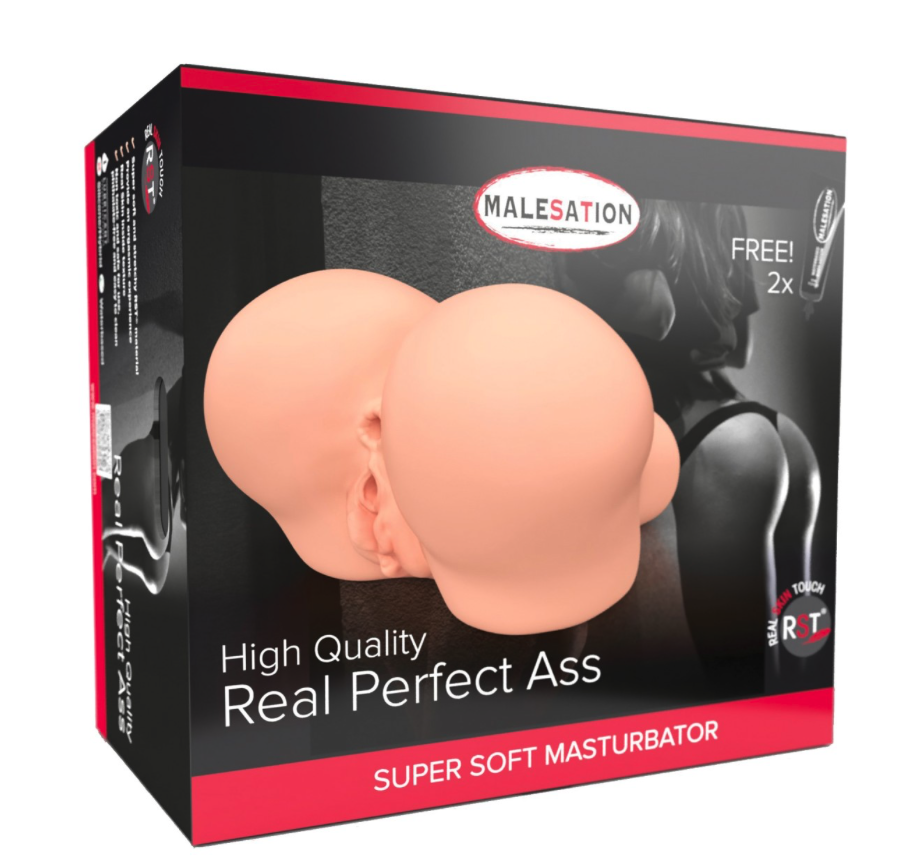 MALESATION Masturbator Real Perfect Ass