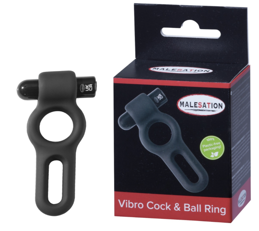 MALESATION Vibro Cock & Ball Ring