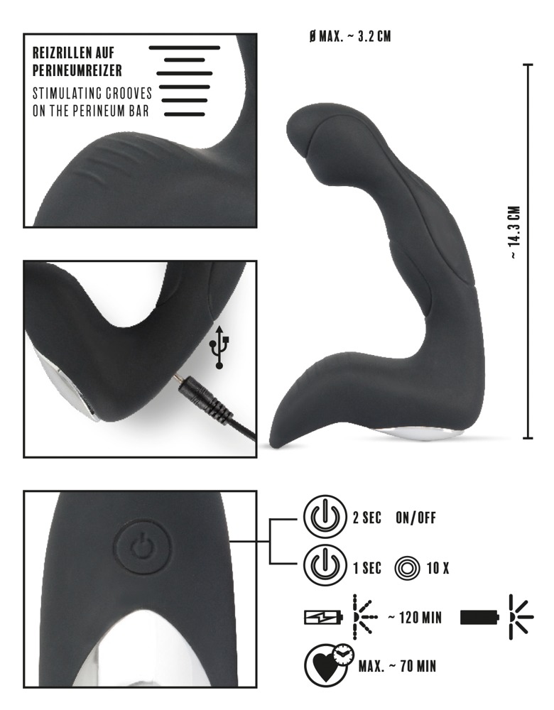 Rechargeable Prostate Stimulator