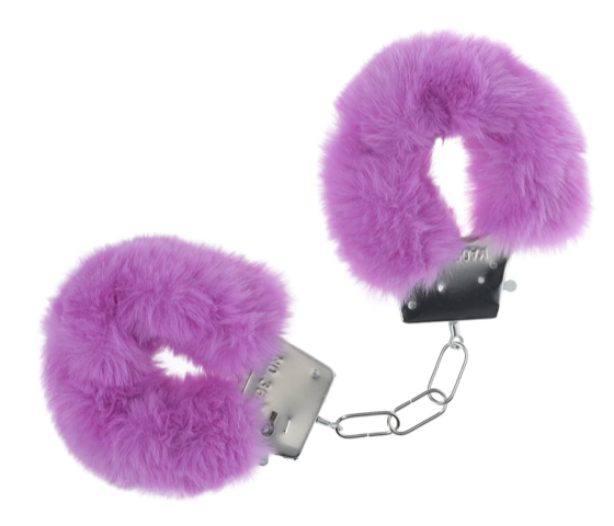 Classic Fluffy Handcuffs - Purple