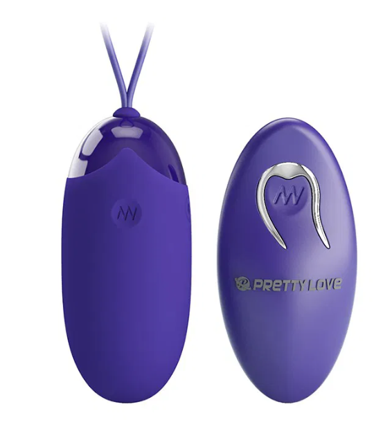 Pretty Love - Berger-Youth - Ei-Vibrator mit Fernbedienung - Blau