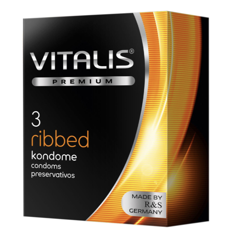VITALIS ribbed 3 St.
