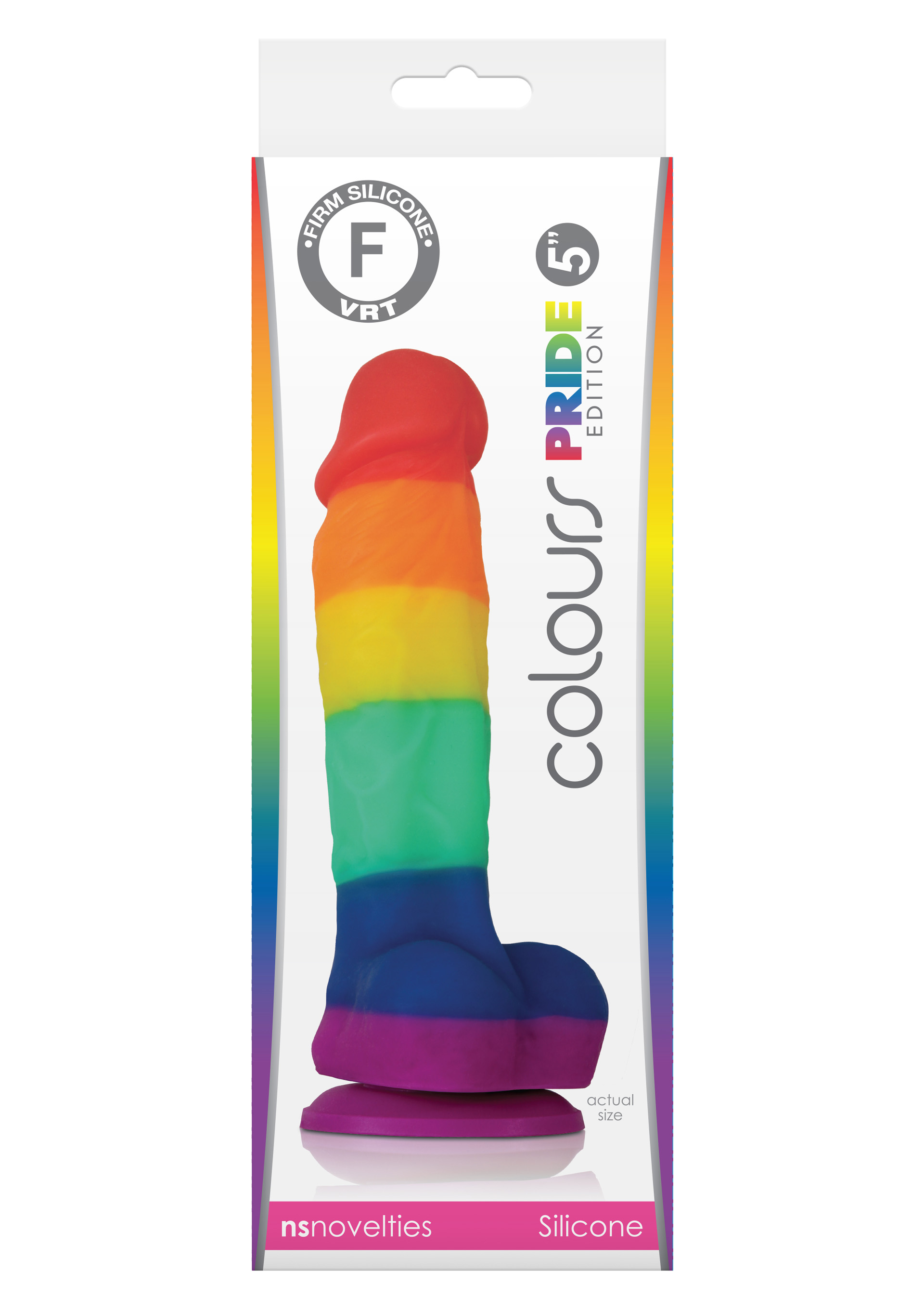 Rainbow Lover Dildo 5'' 