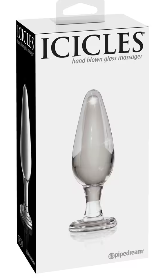 Glass Plug weiß