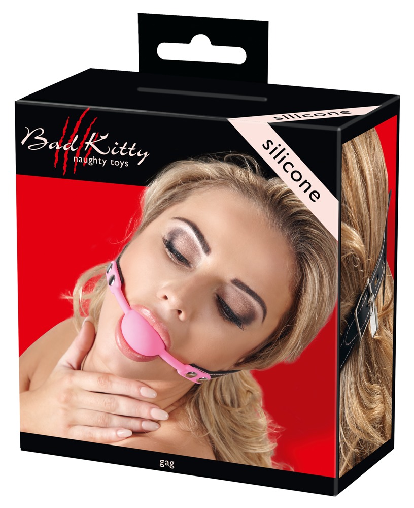 Bad Kitty Knebel Gag Ball rosa