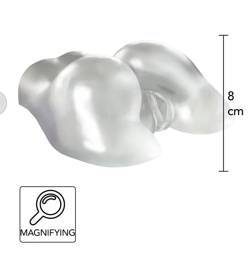 Clear Fuckable Pussy and Ass