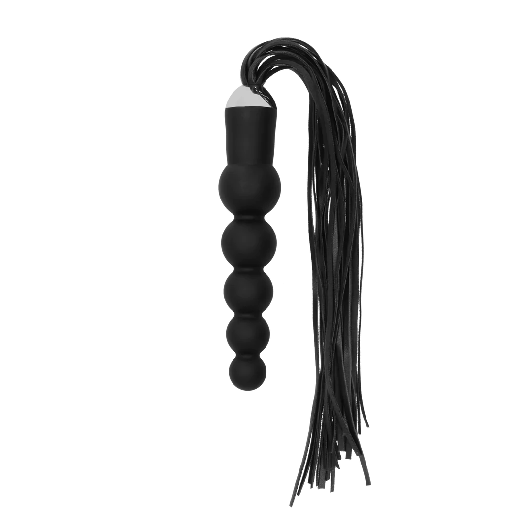 Whip with Curved Silicone Dildo