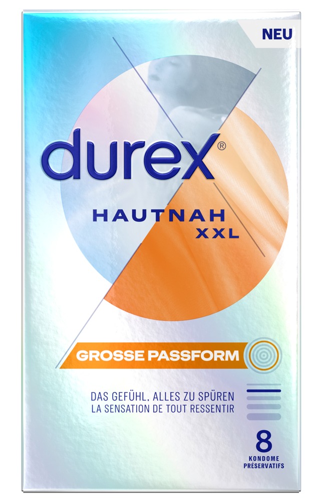 Durex Hautnah XXL Kondome 8er