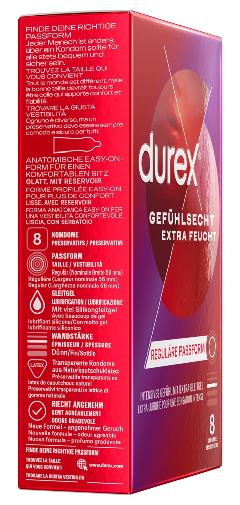 Durex Gefühlsecht Extra Feucht