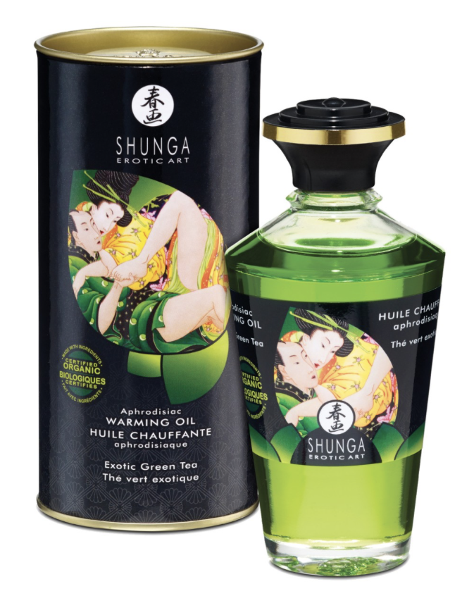 SHUNGA Intimate Kisses Öl Organica Green Tea 100ml