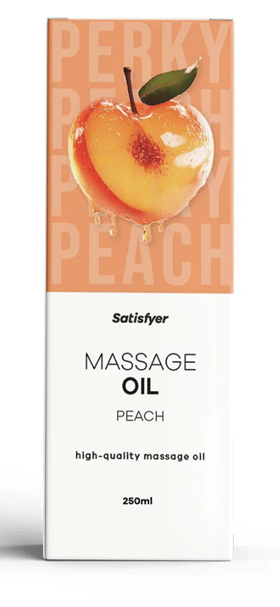 Satisfyer - Massage Oil - Peach - 250ml