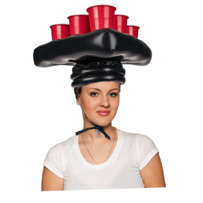 Beer Pong aufblasbare Cap