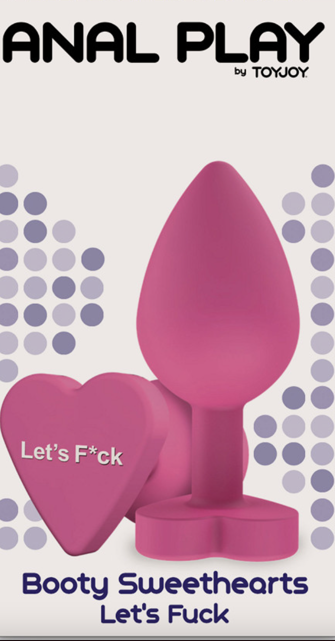 Anal Plug mit Schriftzug