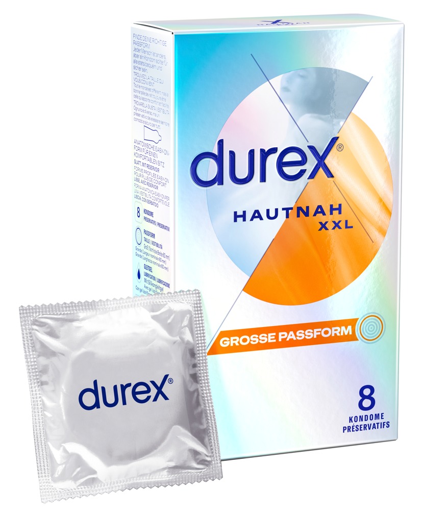 Durex Hautnah XXL Kondome 8er