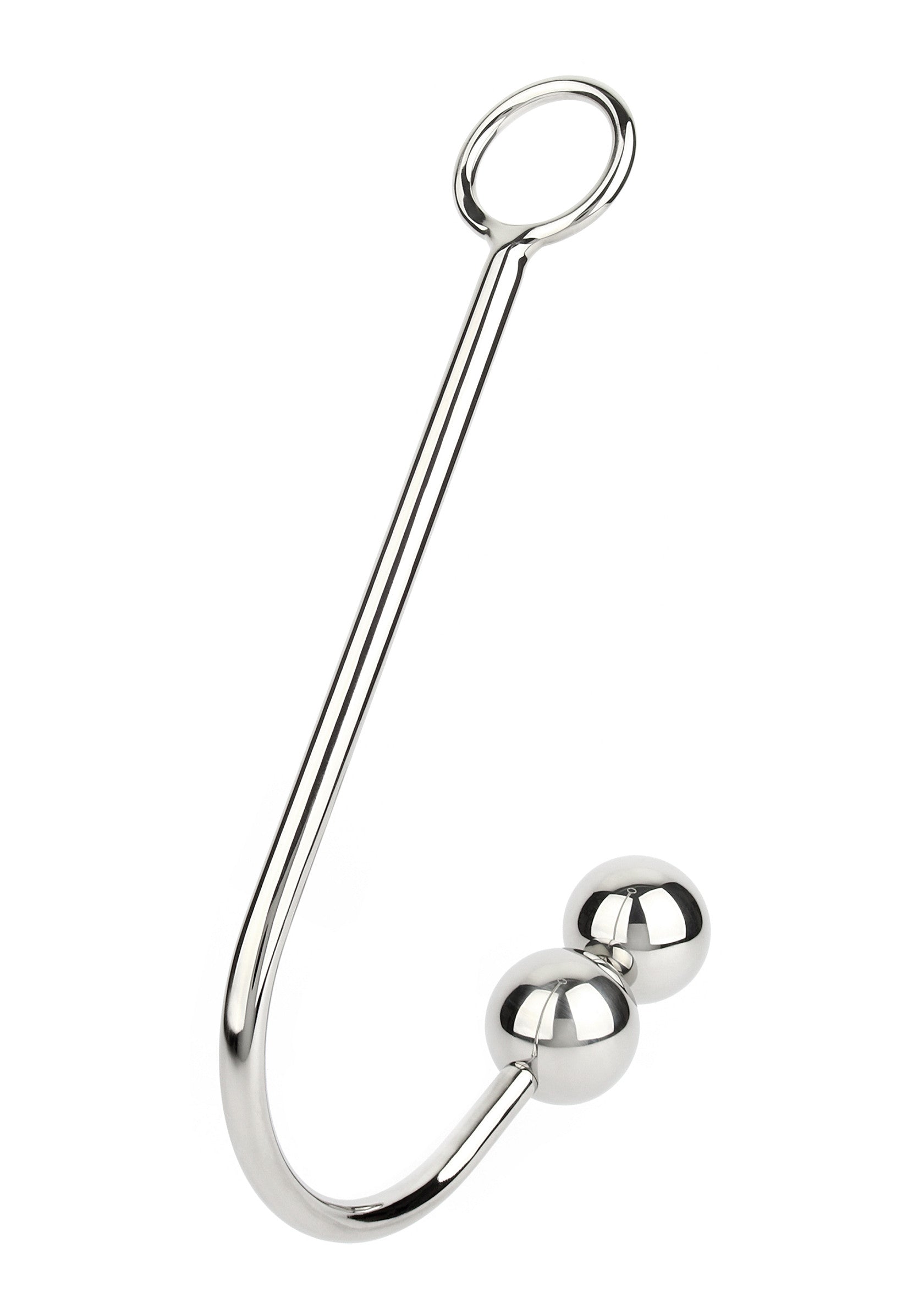 Analhaken mit Doppelkugel aus Metall