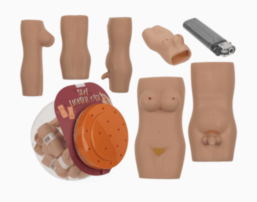 Feuerzeug-Etui, Sexy, 2-fach sortiert