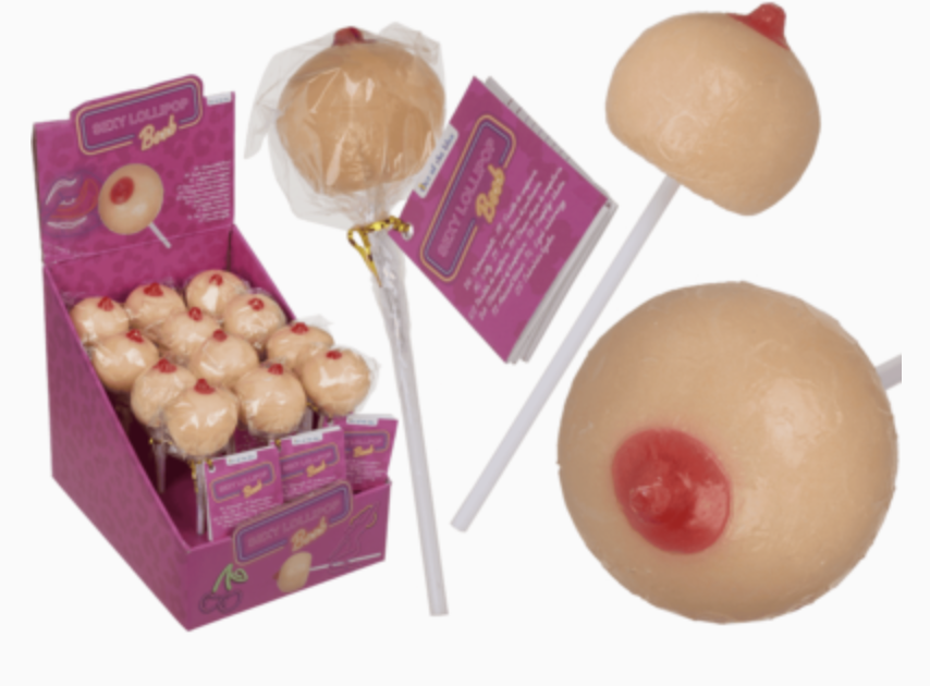 Süßwarenlolli, Brust