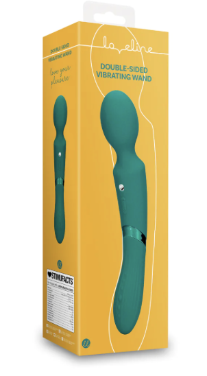 Double-Sided Vibrating Wand - Green Gable